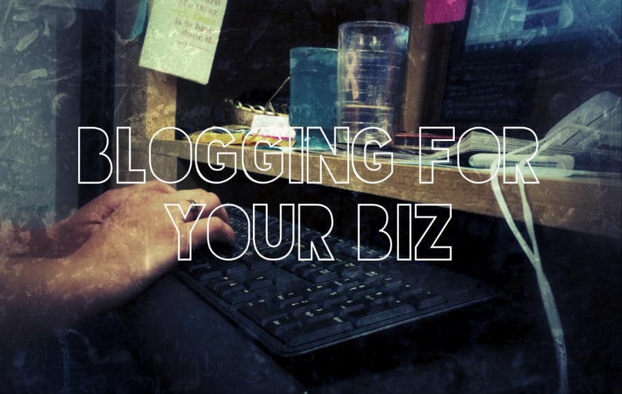 blogging for business