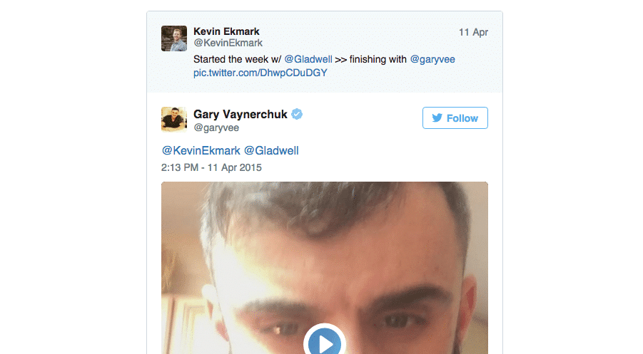 Gary Vaynerchuk Video Response