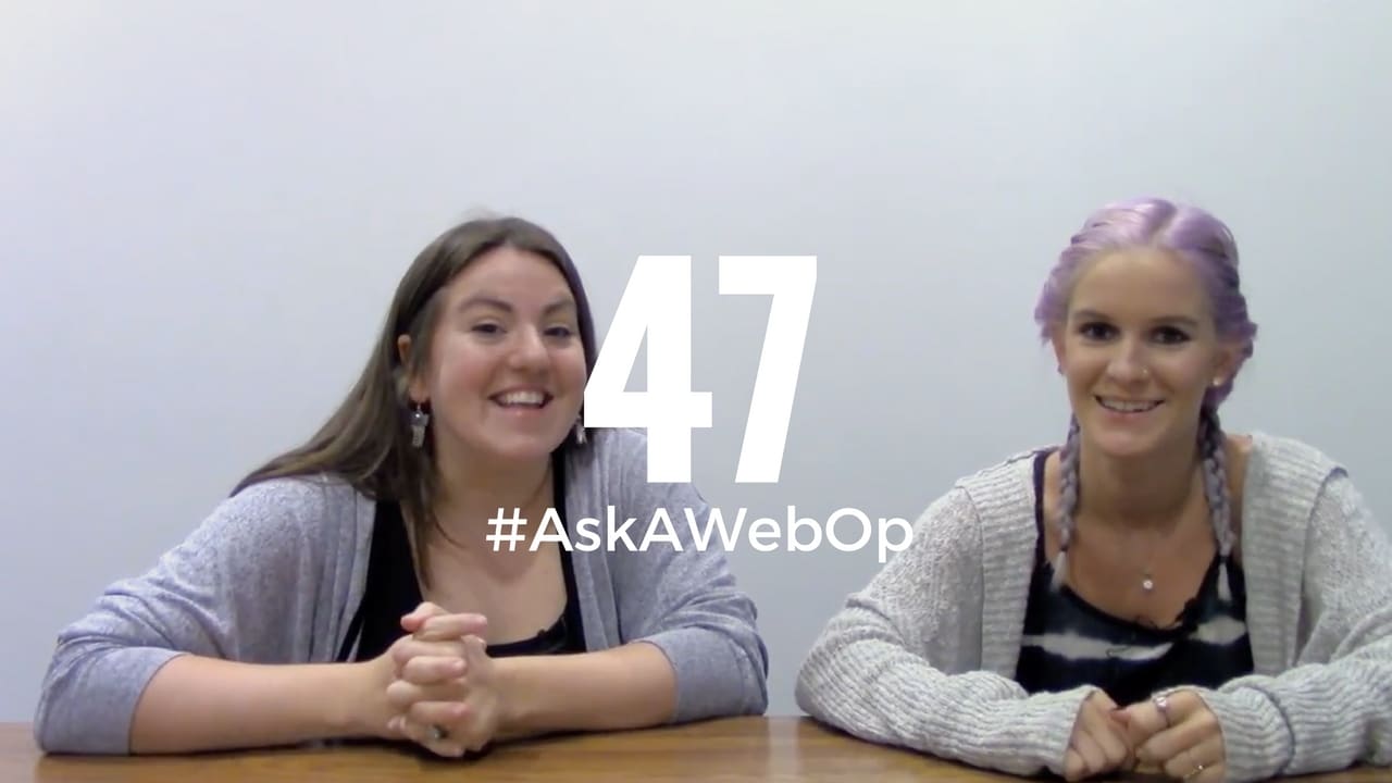 AskAWebOp Episode 47 - Instagram vs Snapchat