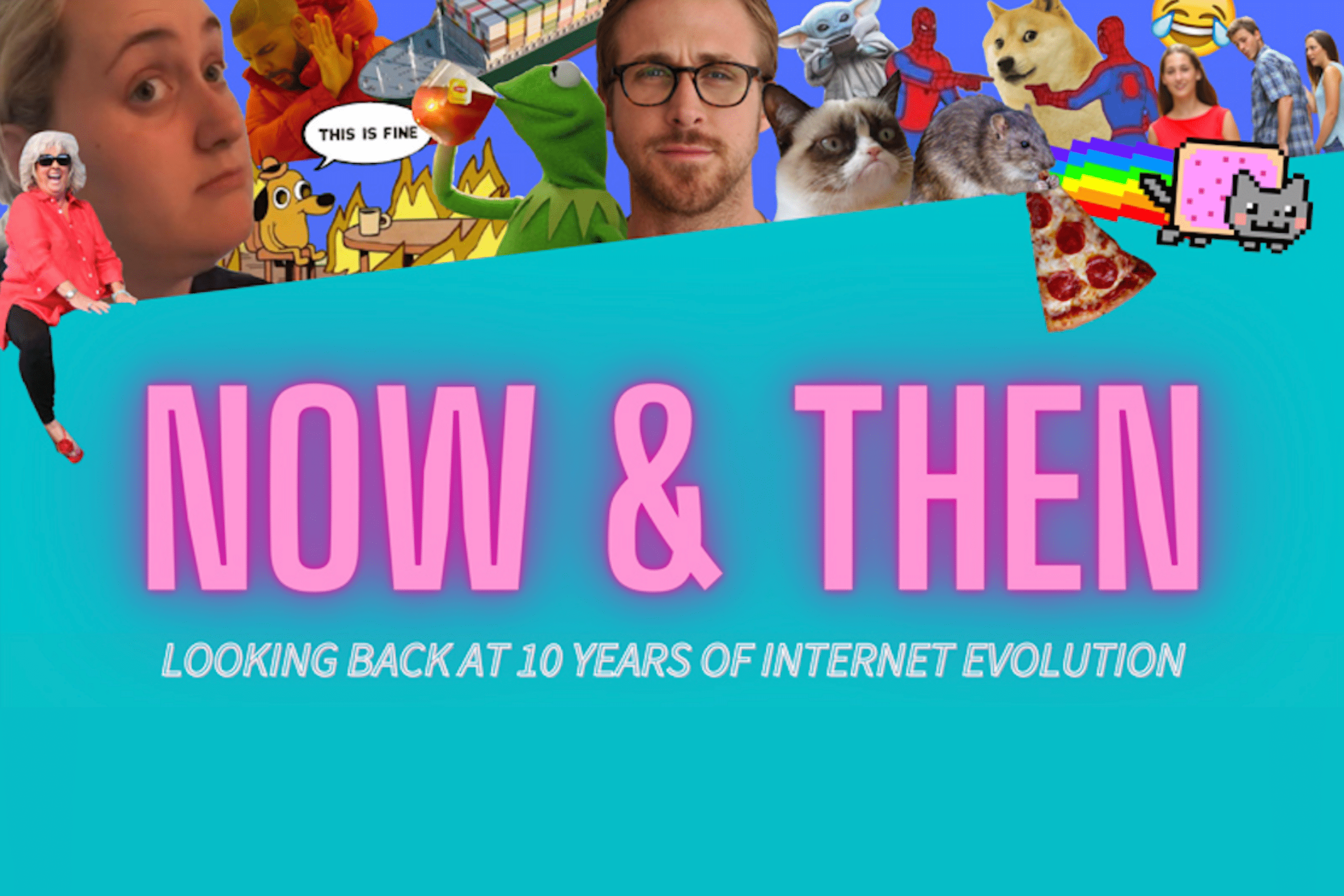 Now & Then- looking back on 10 years of internet evolution